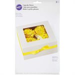 Box (Cupcakes), White, 3 Pieces Set