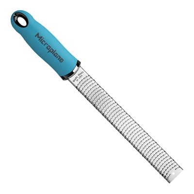 Zester/Grater, 12" Length, Blue Handle, "Microplane Premium"