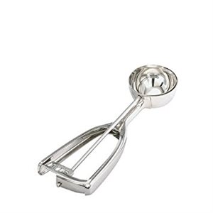 Disher, Size 30, "Squeeze Handle" Design, 1.25 Oz, Stainless Steel