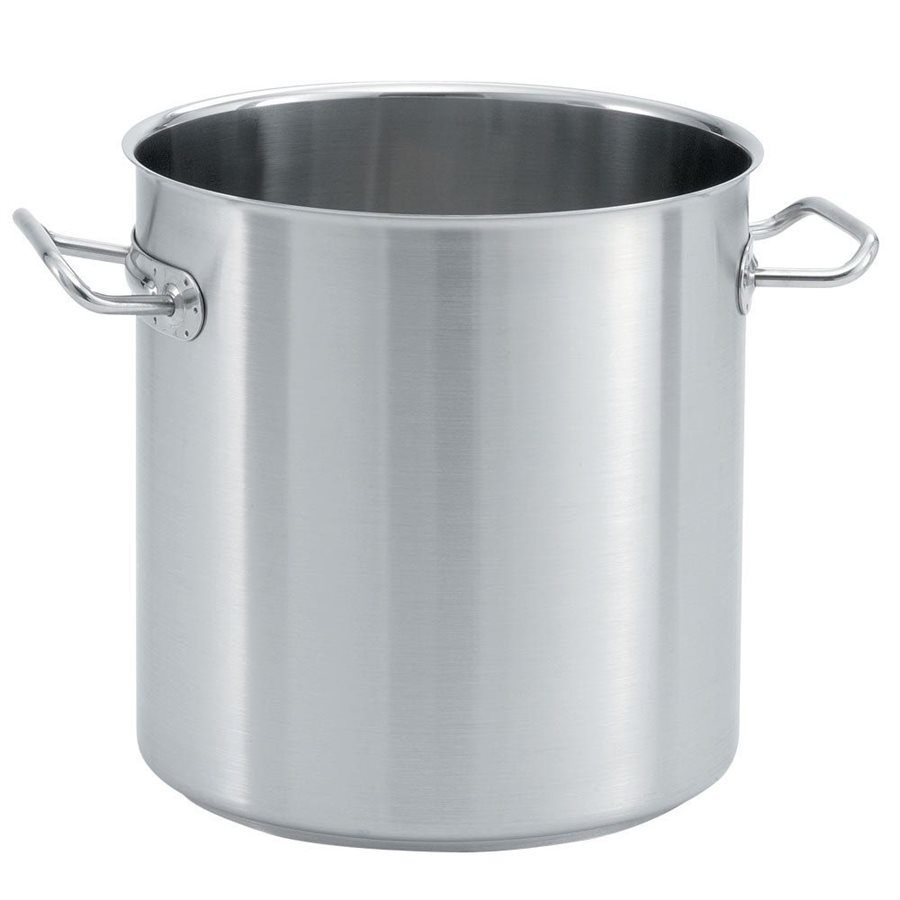 Stock Pot, Stainless Steel Aluminum, 18 Qt (17 L)