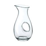 Carafe (Handled), 50.3 Oz (1.5 L), Hand Made Glass