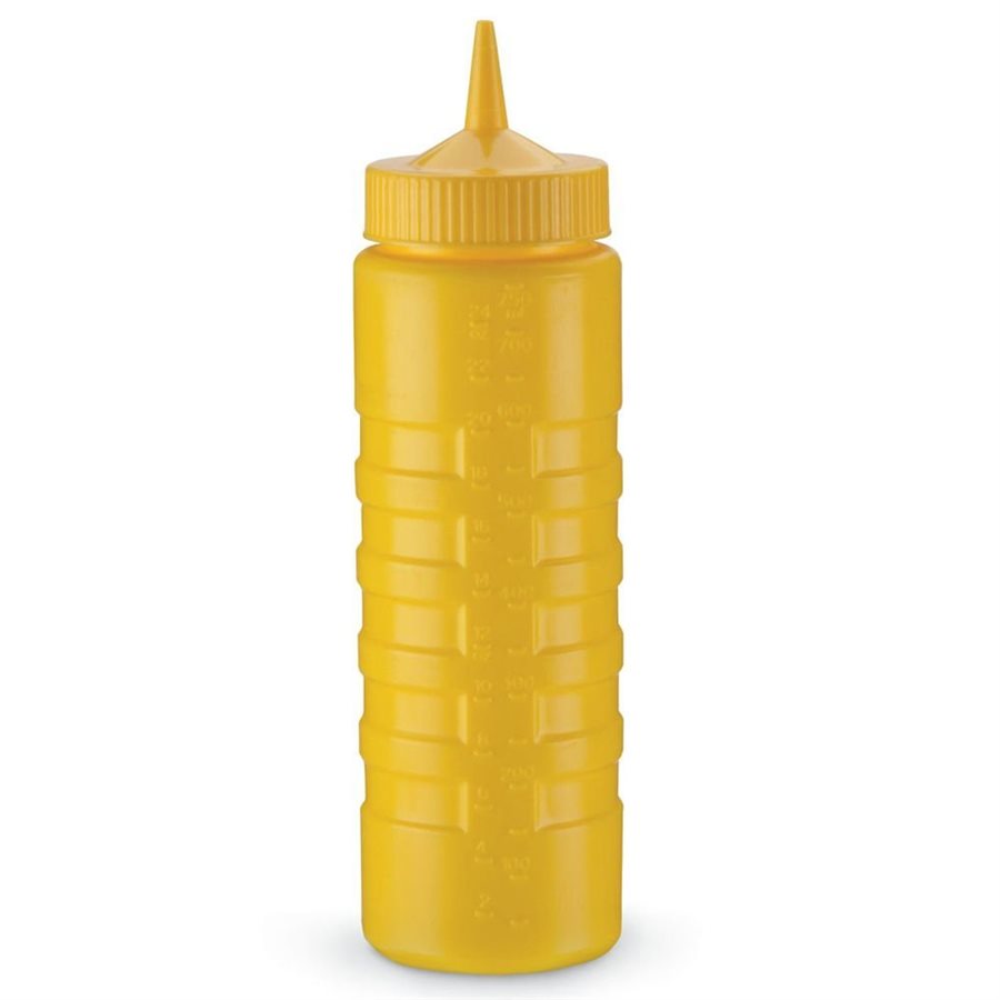 Bouteille A Pression, Sortie Large, Jaune, 946 ML (32 Oz)