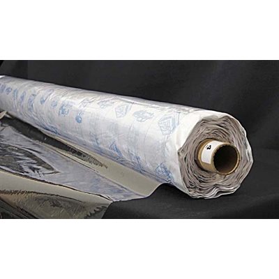 Nappe de Table, Bleu / Transparent, 54 Po x 50 YD