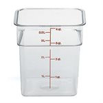 Cambro 4SFSCW135 4 Qt. Food Storage Container - Clear