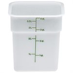 Boîte de Rangement, Cambro 4SFSP148 4 Qt. Blanche