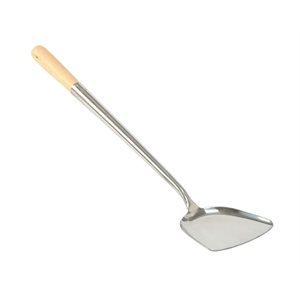 Chinese Spatula with round wooden handle