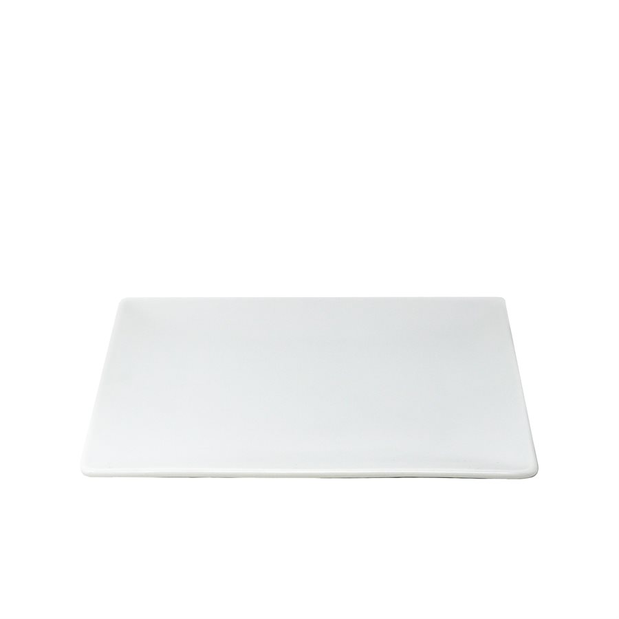 Square Plate 8.4" , Azia Shape, White