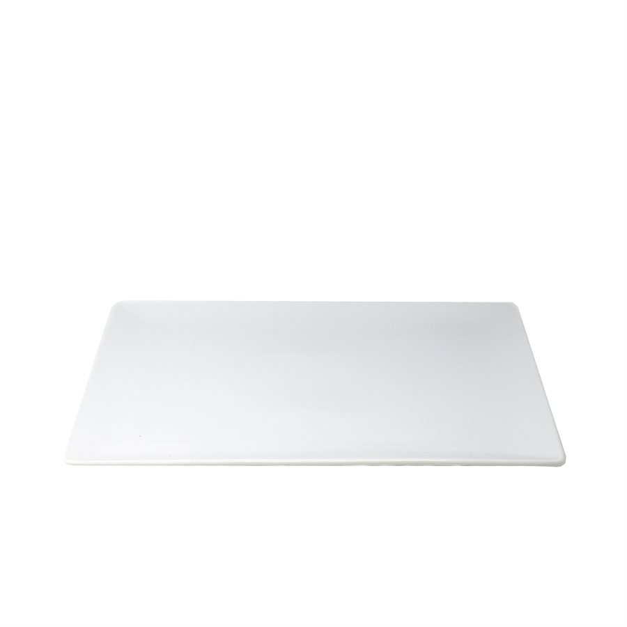 Azia Square Plate 12" , White