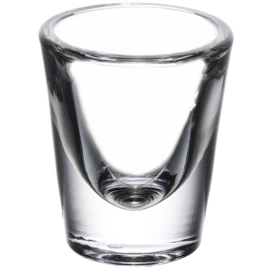 Verre, "Shooter Whisky", 7/8 Oz