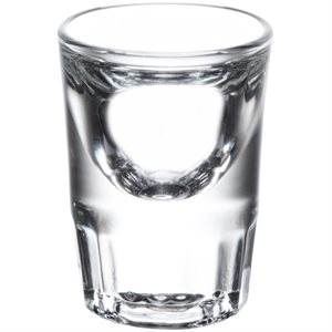 Glass, Shooter/Whiskey, Fluted, 1.25 Oz