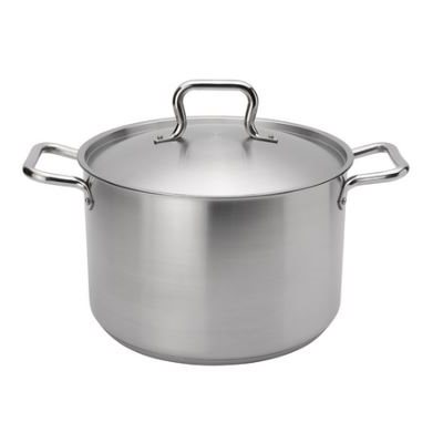 "Elements" Stainless Steel 8qt Stock Pot w/Lid