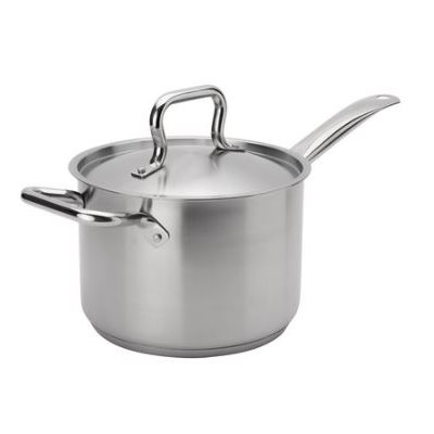 "Elements" Stainless Steel 4.5qt Sauce Pan w/Lid