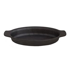 Browne "Thermalloy" Cast Iron Oval Dish 9 x 5"
