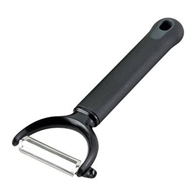 "Y" Peeler, 6.5", Stainless Steel, Black Handle, "Browne"