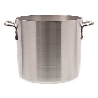 Stock Pot, Aluminum, 12 Qt, 10" Dia (25 CM), "Thermalloy"