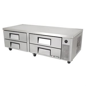 Chef Base, Refrigerated, 4 Drawers, 72.4 X 32.12 X 20.39"