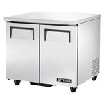 Serving Counter, Refrigerated, Stainless Steel, 36"