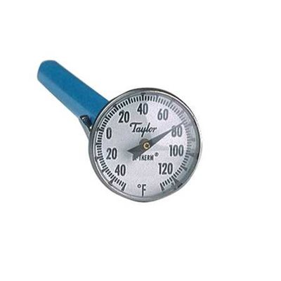 Pocket Thermometer, Dial, 5" Stem