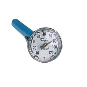 Pocket Thermometer, Dial, 5" Stem