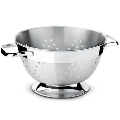 Colander, 7.5" Diameter, 18/10 Stainless Steel