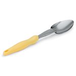 Basting Spoon, Solid, Ergonomic Grip, 14" (35CM) Length, Yellow