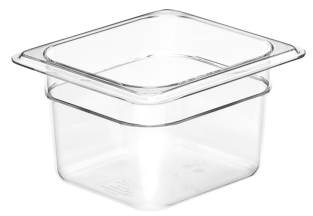 Cambro Camwear 64CW135 Récipient (Grandeur 1/6 x 4 po)