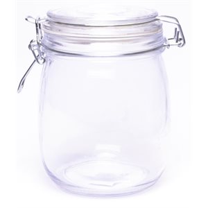 GLASS STORAGE JAR - 750ML