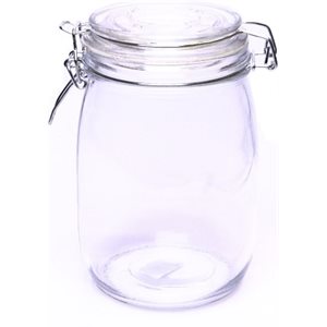 GLASS STORAGE JAR - 1L