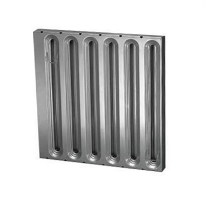 Baffle Filter, Galvanized Steel, 20"H X 20"W, "Kason"