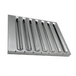 Baffle Filter, Galvanized Steel, 20"H X 25"W, "Kason"