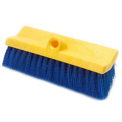 BROSSE DE LAVAGE 10po., REMPLISSAGE PP, JAUNE