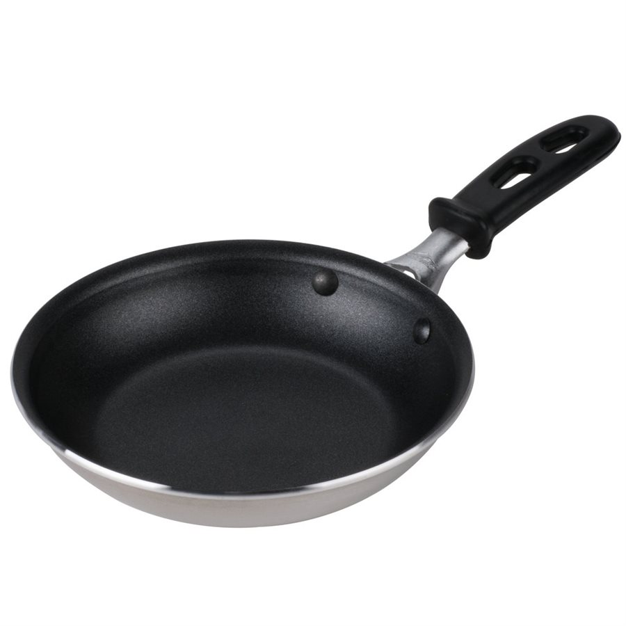 Fry Pan, Non-Stick, SteelCoat x3, Silicone Handle, 8" Diameter