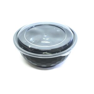 36 OZ TAKE-OUT BOWL WITH CLEAR LID - 150/cs