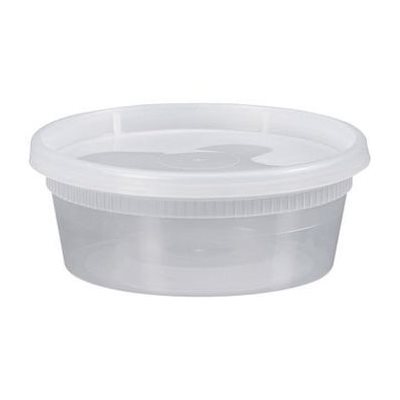 8OZ TAKEOUT SOUP CONTAINER W/LID - 24/PACK