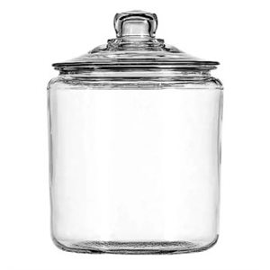 Glass Jar With Cover 128Oz / 1 Gallon 