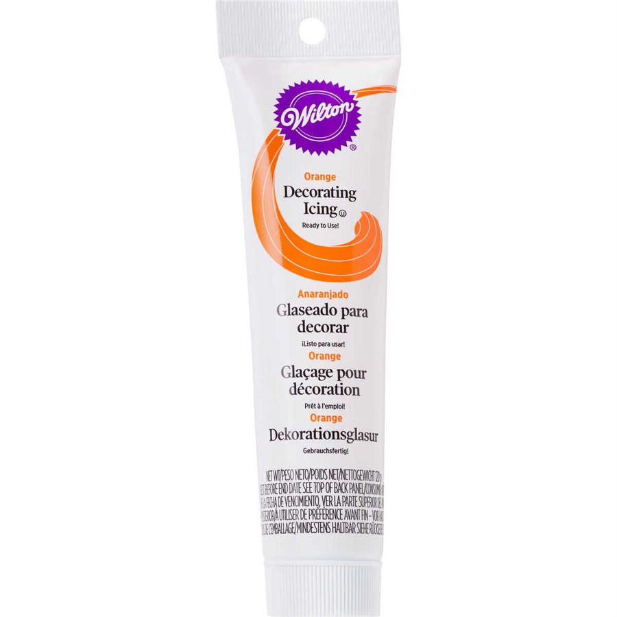 Glaçage Décoratif, Orange, 120g / 4.25 Oz