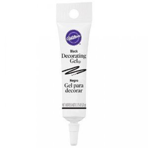 Decorating Gel, Noir, 21g / 0.75 Oz