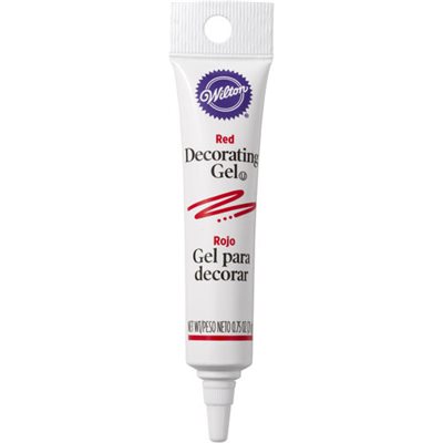 Decorating Gel, Red, 21g / 0.75 Oz