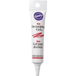 Decorating Gel, Red, 21g / 0.75 Oz