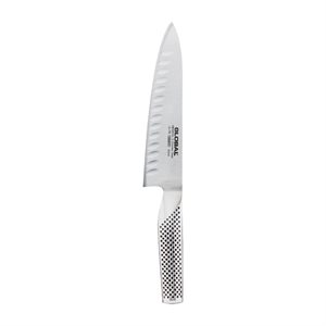 Global Fluted Chef Knife 7" / 18Cm , Stainless Steel Blade