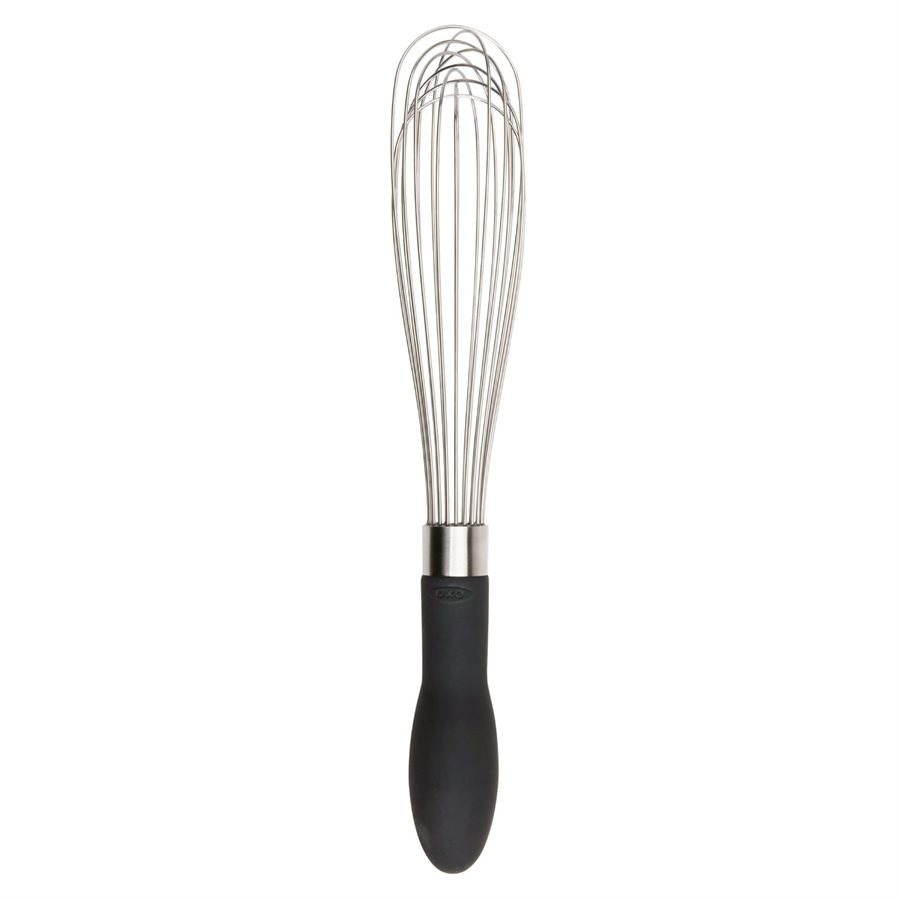 Whisk, Stainless Steel Wires, Black, 11", "Oxo Good Grips"