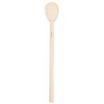 Wood Spoon 14", Alpine Beechwood with Wax Finish, Deluxe Heavy Duty Grip