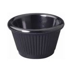 Ramekin, Melamine, Black, 4 Oz / 125 ML