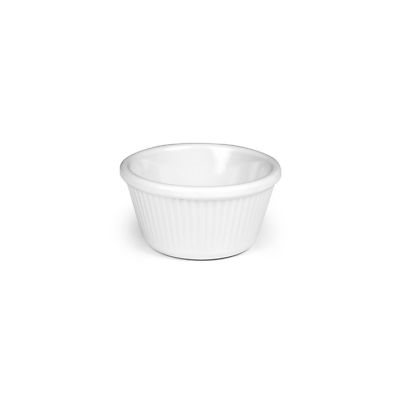 Ramekin, Melamine, White, 4 Oz / 125 ML