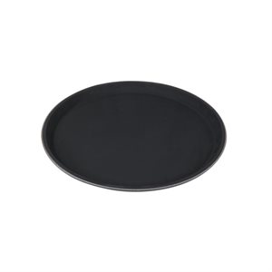 ROUND NON-SLIP TRAY 11" BLACK