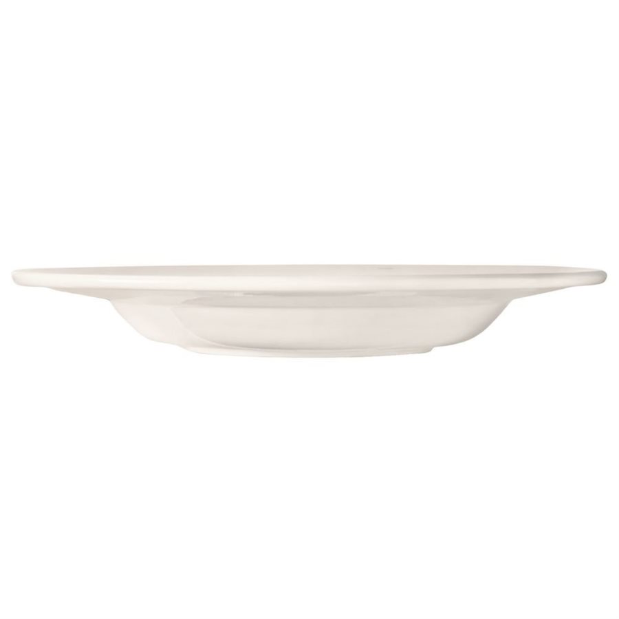 Bowl, Pasta, Rolled Edge, 12", 20 Oz, 'Porcelana"