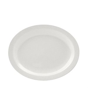 Assiette Ovale, 11.5 Po, "Porcelana"