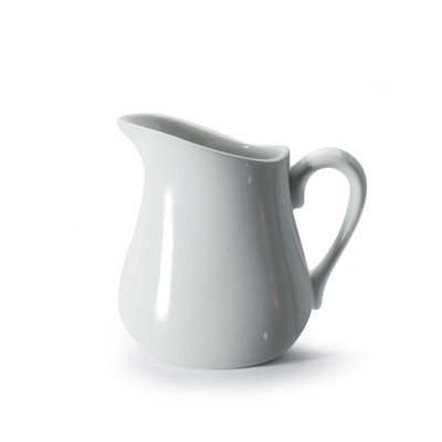 Pitcher/Pourer, Cream, Porcelain White, 330 ML