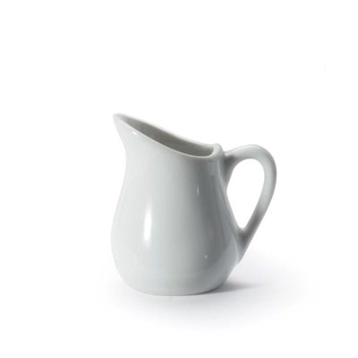 Pitcher/Pourer, Cream, Porcelain White, 1 Oz