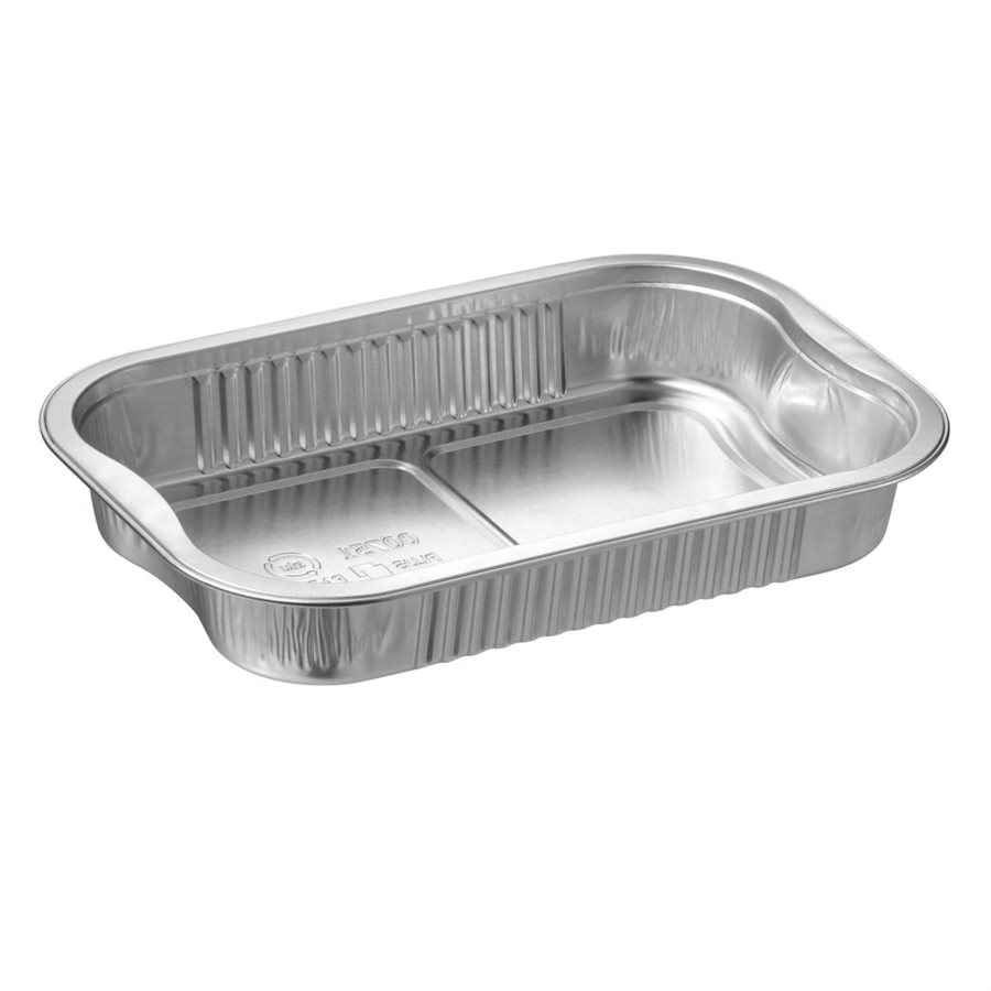 Rectangular Aluminum Container, 751ml, 15PCS